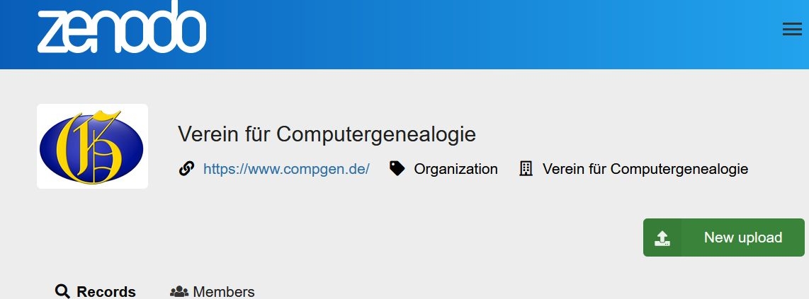 Zenodo - Plattform zur Veröffentlichung von Forschungsdaten