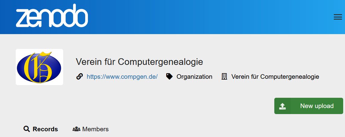 Zenodo - Plattform zur Veröffentlichung von Forschungsdaten