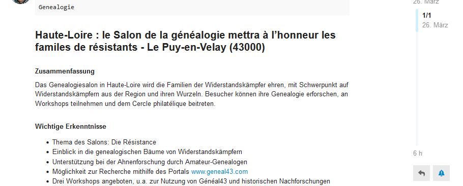 Beispiel zu "Genealogie in den Medien"