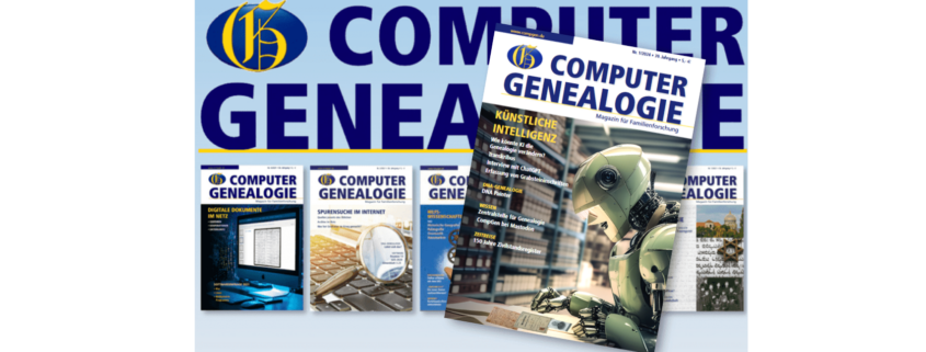 COMPUTERGENEALOGE Heft 1/2024