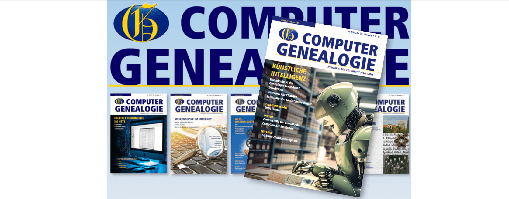 COMPUTERGENEALOGE Heft 1/2024