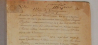 Heirat Cöllen-Beckers 1798 Zivilstandsurkunde Köln