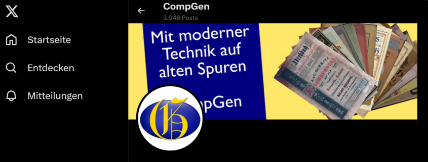 CompGen bei X / twitter