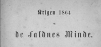 Dänische Kriegsgefallene 1864