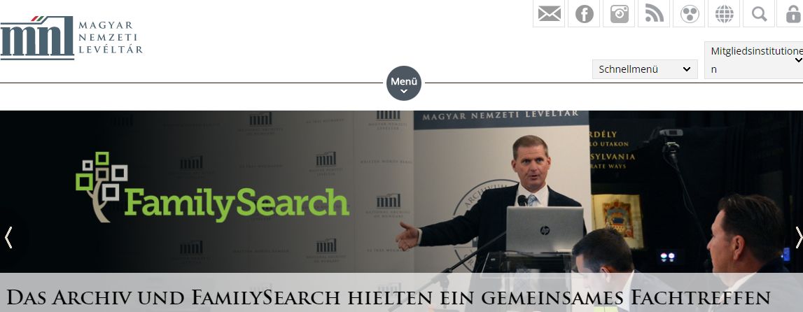 Symposium mit FamilySearch in Ungarn
