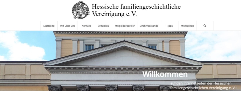 Hessische familiengeschichtliche Vereinigung HfV