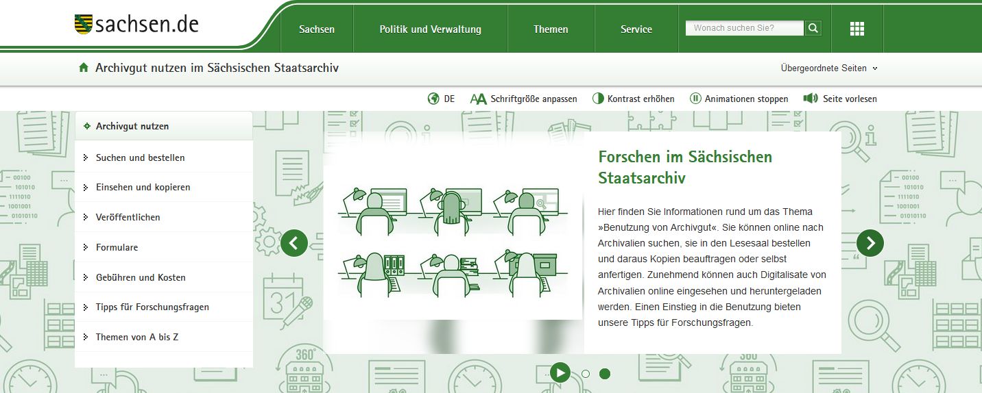 Staatsarchiv Sachsen