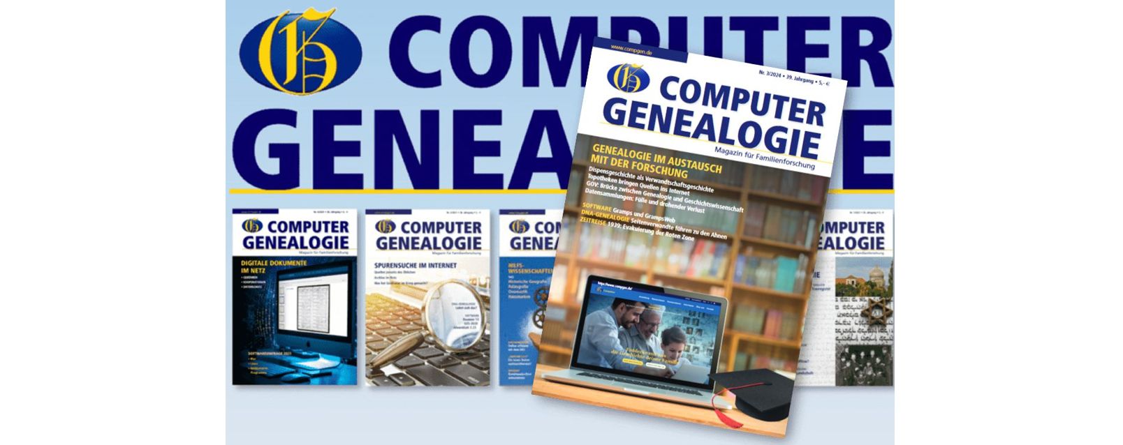 COMPUTERGENEALOGIE 3/2024 Collage