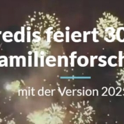 Heredis 30 Jahre Heredis 30 Jahre Familienforschung