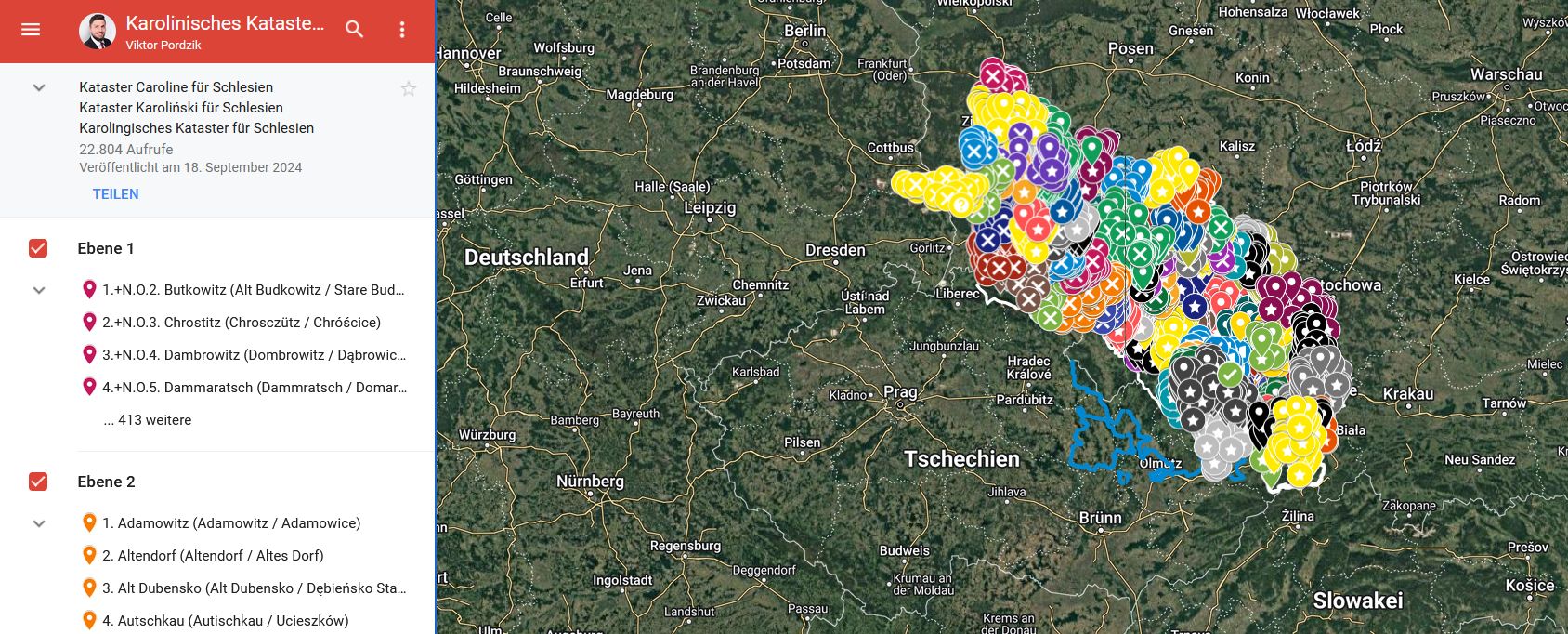 Karolinisches Kataster Schlesien