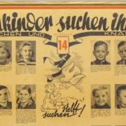 DRK Suchplakat Kleinkinder Ausschnitt