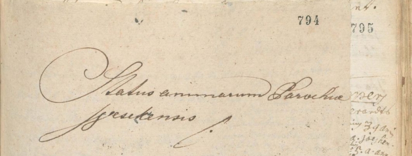 Status Animarum St. Ludgerus Weseke