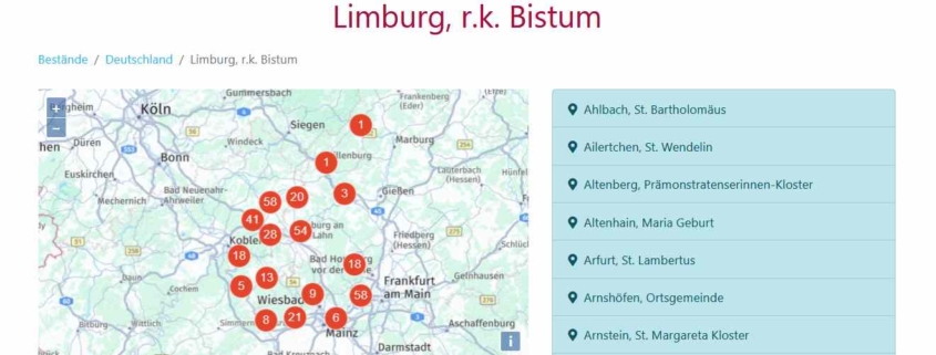 Bistum Limburg bei Matricula