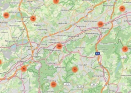 Adressbücher Karte Wuppertal