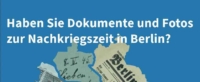 Dokumenten aus der Nachkriegszeit Berlin