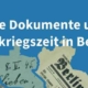 Dokumenten aus der Nachkriegszeit Berlin