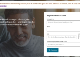 FamilySearch Volltextsuche