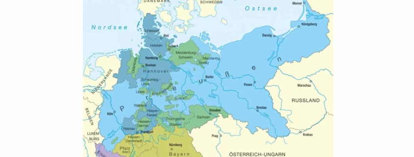 Karte von Preußen