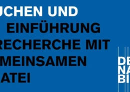 Suchen und Finden in der GND