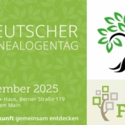 Plakat 75. Genealogentag