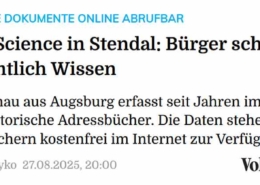 Volksstimme Stendal 27.8.2025