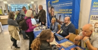 Stand von CompGen am zweiten Tage des 75. Genealogentags