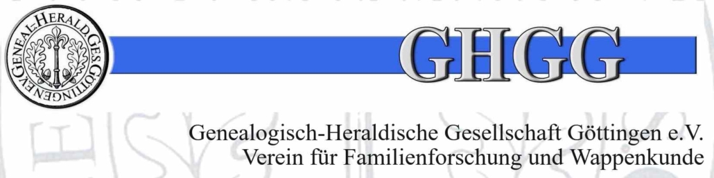 Signet der GHGG, die 2026 den nächsten Deutschen Genealogentag ausrichtet