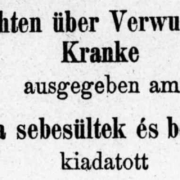 Verwundetenlisten Titel Verwundetenlisten Titel