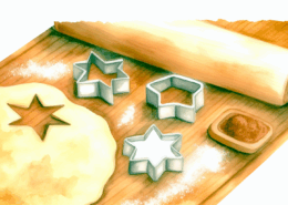 In der Weihnachtsbäckerei