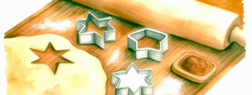 In der Weihnachtsbäckerei