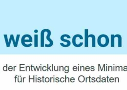 Vortrag zum Minimaldatensatz für Ortsdaten
