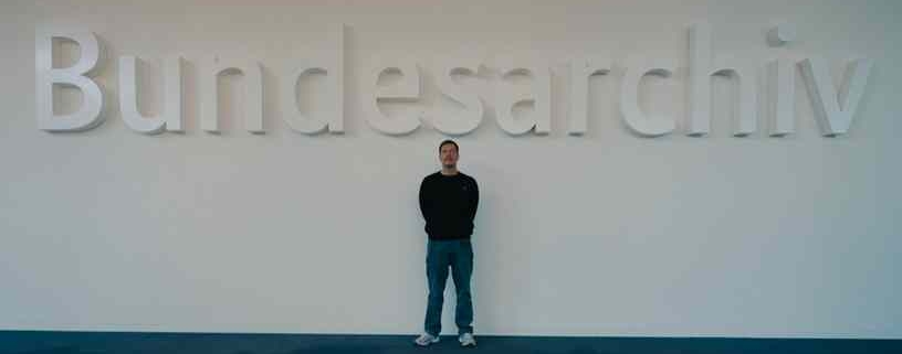 Thilo Mischke im Bundesarchiv Quelle: ZDF
