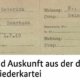 NSDAP-Mitgliederkartei (Quelle: Bundesarchiv)