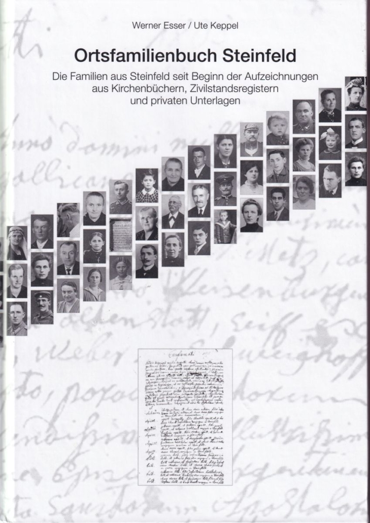 Das OFB Steinfeld ist eines der vier neuen Online-Ortsfamilienbücher im Januar 2026