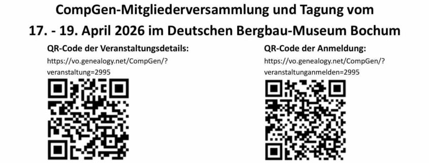 CompGen-Mitgliederversammlung QR-Codes