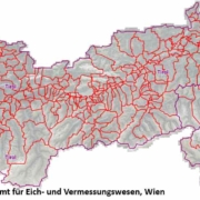 Kataster für Tirol Quelle: Bundesamt für Eich- und vermessungswesen Wien