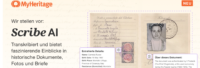 MyHeritage Scribe AI