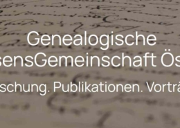 GenealogischeInteressensGemeinschaft GIG Österreich