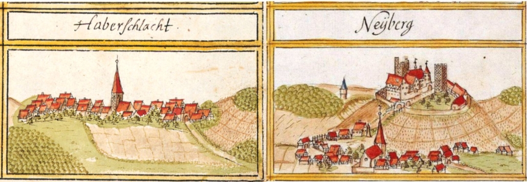 Ortsansichten aus dem Kies’schen Familienarchiv
