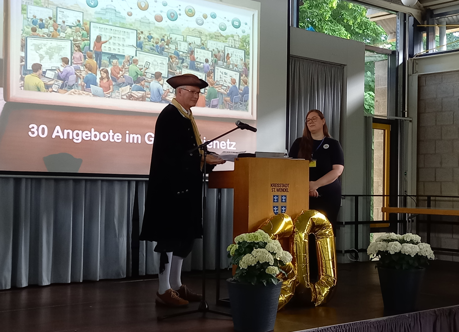 Vortrag zu den CompGen-Angeboten beim 1. Saarländischen Genealogentag