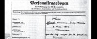 SS Personalfragebogen
