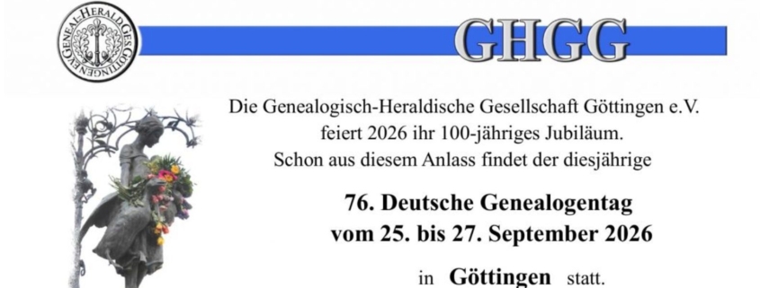GHGG Genealogentag 2026