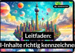 KI-Inhalte kennzeichnen