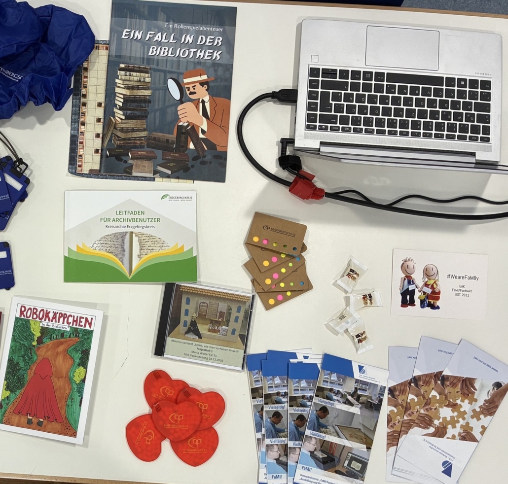 93. Archivtag in Hof - FaMi-Stand